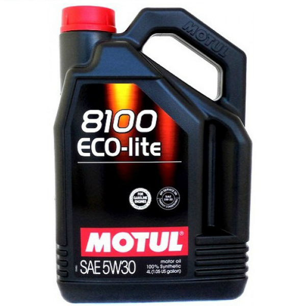Моторное масло Motul 8100 Eco lite 5w30 синтетическое (4л)